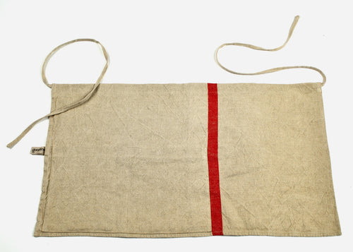 100% Linen Kitchen Half Apron