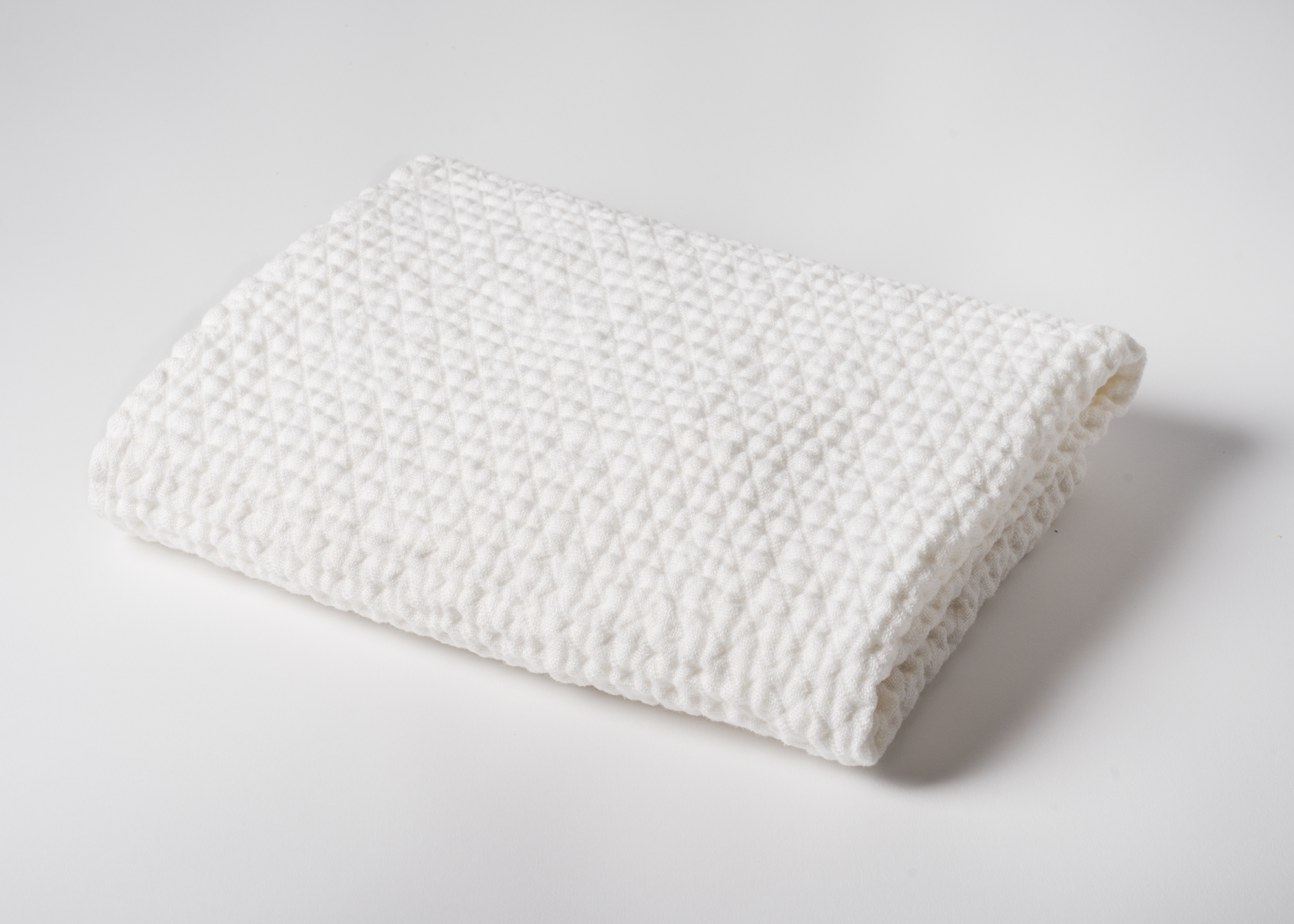 Diamond weave 2025 linen bath towel