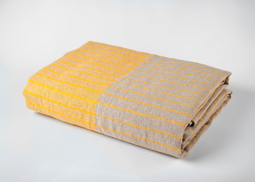 100% linen beach blanket