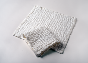 100% linen wash cloth white