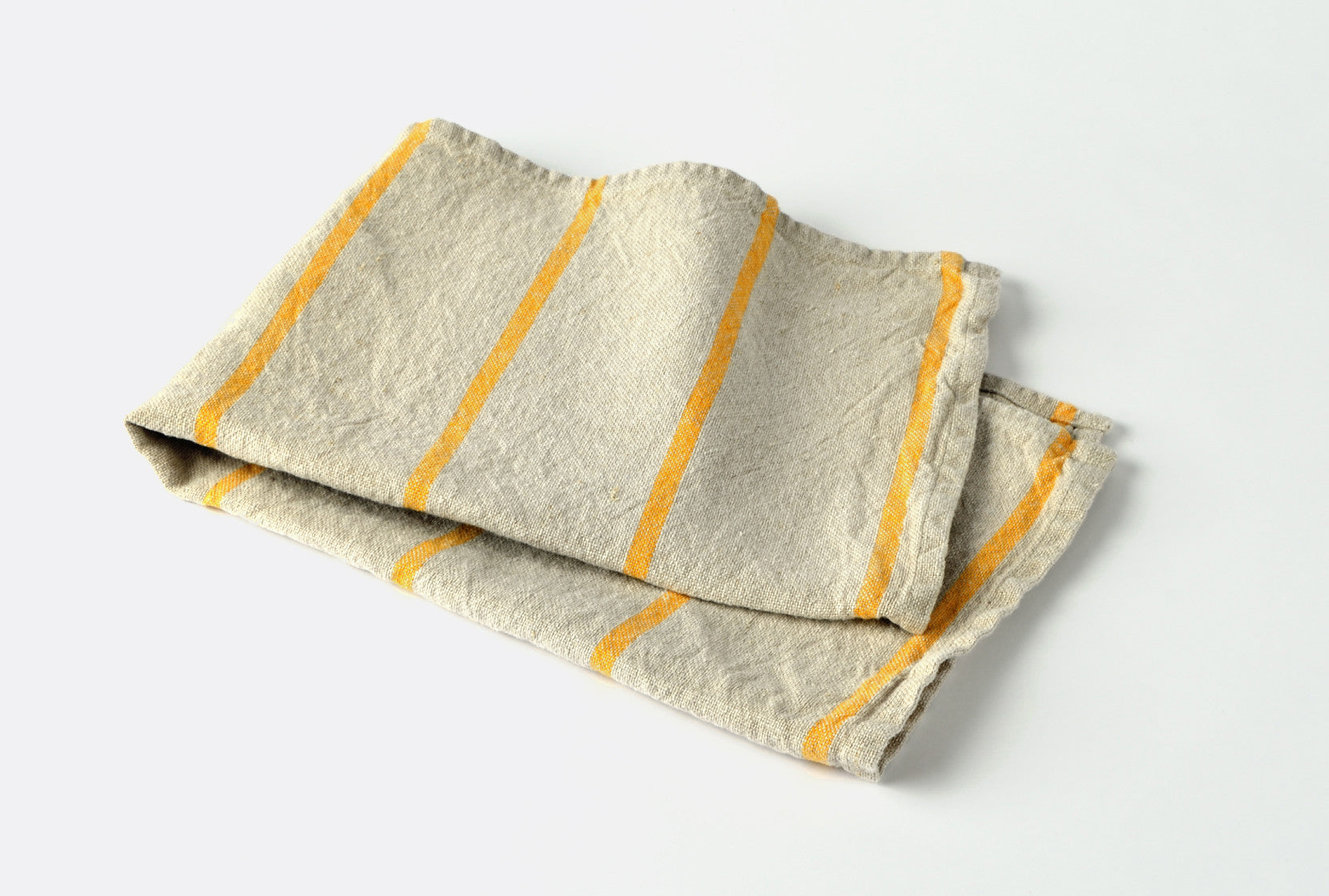 Hache Dish Towels Celery & Butter Yellow Set of 2 Fair Trade