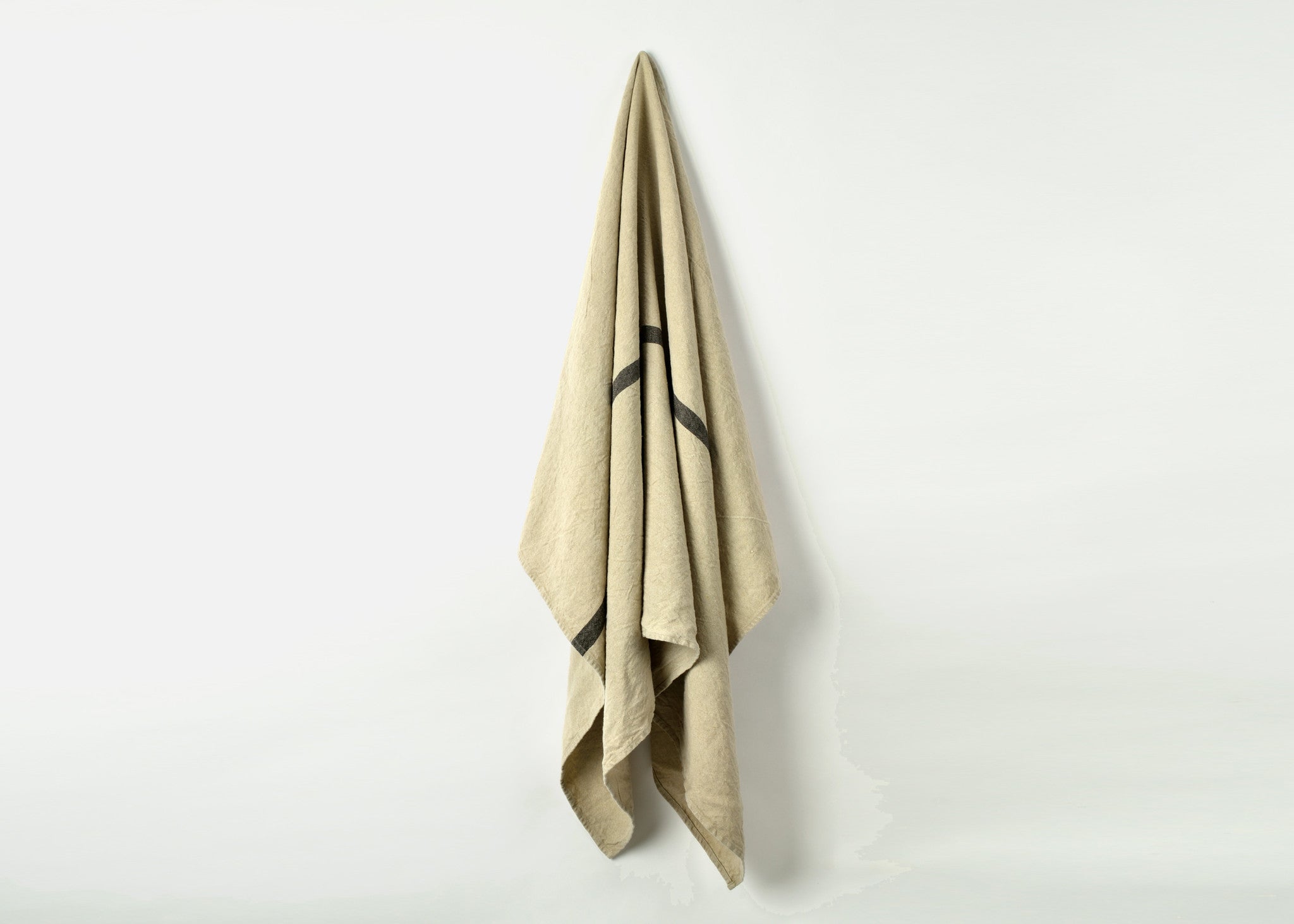 Striped Heavy Weight Linen Bath Towels Various Colours: Towel Set