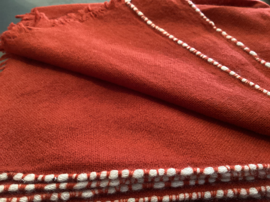 Cashmere Weaver style Scarf/Shawl bound edge