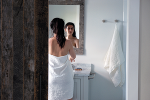 Quick Drying Bath Towels Linen Bath Towel