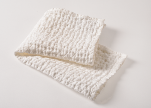 100% white linen hand towels